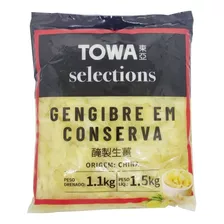 Gengibre Em Conserva Adocicado Gari Shoga 1kg - Towa