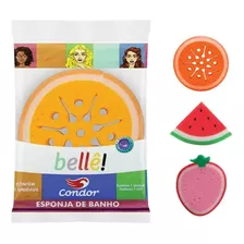 Esponja De Banho Belle Frutas - Condor