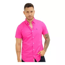 Camisa Penguin Hombre Pink Peacock Opwb1102-662.op