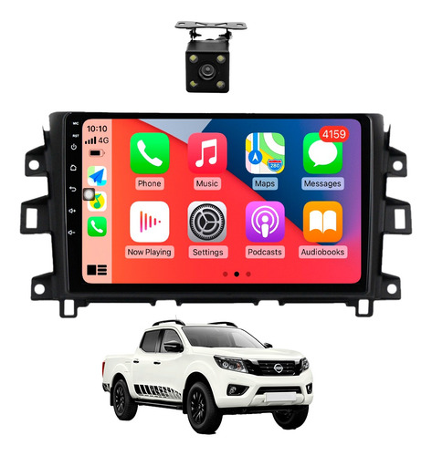 Autoestreo Nissan Np300 Frontier Xe Carplay Android 4+64 Gb