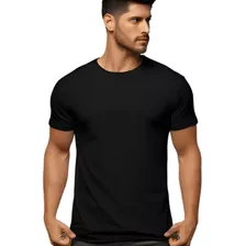 Camiseta Masculina Algodão Básica Camisa Atacado 30.1 Lisa