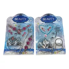  Set De Belleza En Blister Princesas Para Nena Infantil 