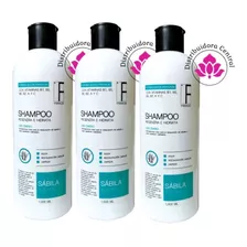 Shampoo Sabila Regenerante E Hidratante Francis® 1lt. 3pzs.