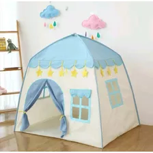 Barraca Tenda Casa Cabana Infantil Azul