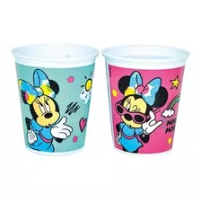 Pack X 10 Vasos Descartables Mickey Y Minnie Original 