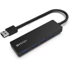 Byeasy Hub Usb, 4 Puertos Usb 3.0, Concentrador De Datos Por