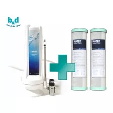 Filtro Purificador De Agua De C. Activado Con 2 Repuestos 