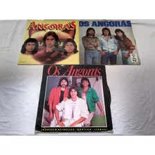 Vinil Lp - Lote 3 Discos - Os Angorás - Sertanejo