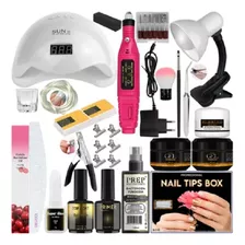 Kit De Extensión De Uñas De Gel -,