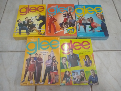 Glee Box  1a A 5a Temporada Original Novo Lacrado Rarissimo