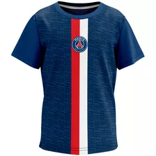 Camiseta Psg Paris Saint Germain Illuvium Infantil Marinho