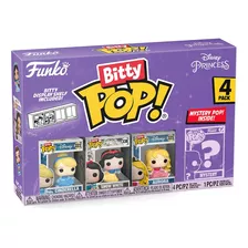 Funko Bitty Pop 4 Pack Mini Figuras Princesas S4