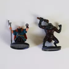 Lote 2 Miniaturas Rpg Dungeons & Dragons D&d Wotc Original