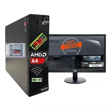 Pc+mon M79 Amd A4-8350 8gb 240gbssd Facturagarantia12 Meses