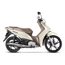 Moto Honda Biz 125i Branco Perolizado 2024 2024 0km