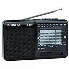 Xhdata D328 Radio Portatil Fm Am Sw Band Reproductor De Mp3