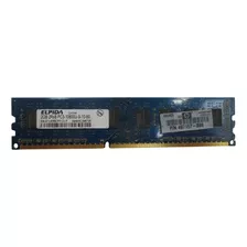 Memoria Ram Elpida 2gb 2rx8 Pc3-10600u-9-10-b0 Ddr3