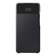 Case Galaxy A52 / A52s S-view Flip Wallet Cover Original Blk