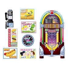 Soda Shop Signs & Jukebox Accesorios Accesorio De Fiesta 1 