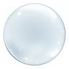 Balão Bubble Transparente 10 25cm - 05 Un. - Rizzo Festas