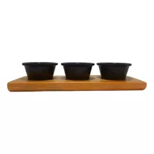 6 Tablas Para Salsera De Madera Con Ramekin 2oz