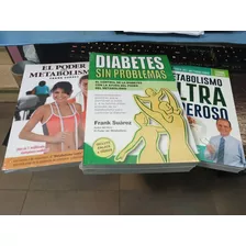 Pack Libros Frank Suarez Metabolismo, Ultra Y Diabetes Combo