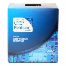 Processador Gamer Intel Pentium G630 Bx80623g630 De 2 Núcleos E 2.7ghz De Frequência Com Gráfica Integrada
