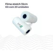 Rolos Filme Stretch 10cm 100mm Oferta Especial - 20 Unidades