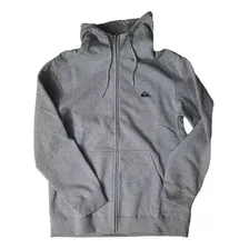 Campera Quiksilver Lifestyle Hombre Stay Ready Gris Mel Cli