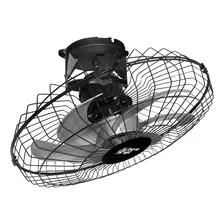 Ventilador De Teto Turbo Orbital 360° 50cm (m1) Bivolt Grade Metálica 6 Pás