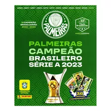 Poster Palmeiras Campeão Brasileiro Série A 2023 + 36 Cromos Comemorativos