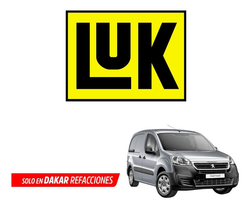 Kit De Clutch Peugeot Partner 1.6lts Hdi 2013-2021 Luk Foto 3