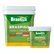 Brasilux - Tinta Piso Acetinado Premium 18 L Varias Cores