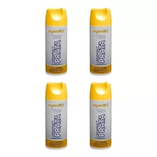 4 X Prata Spray Antiparasitário Organnact 200ml - Original