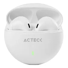 Audifonos Acteck Sense Ep230 Inalambricos Tws Bt 5.1 Blanco