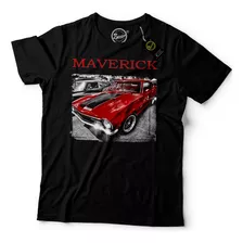 Camiseta Ford Maverick V8 Carros Antigos Camisa
