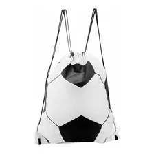 20 Piezas Morral Poliester Futbol Soccer Blanco