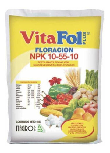 Fertilizante Foliar Npk 10 55 10