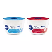 Creme Facial Nivea Nutritivo E Antissinais 100g - Kit C/2