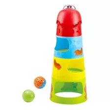 Apilables Dino De Construcción Con Pelotas Para Bebés