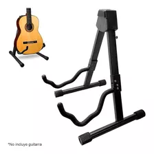 Soporte Plegable Piso Guitarra Bajo Acolchado