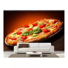 Adesivo De Parede Rodízio Pizza Gourmet 3d M² Al146