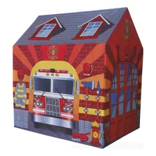 Barraca Estação Bombeiro Tenda Cabana Infantil Toca Dm Toys