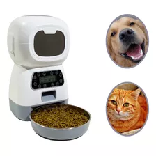 Alimentador Automático Programável Pet Gato Dogs Comedouro