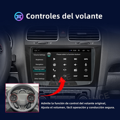 Autoestereo Pantalla Renault Duster Logan 2+32gb Con Carplay Foto 10