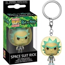 Space Suit Rick Llavero Funko Pop! Keychain Rick & Morty