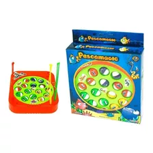 Pescamagic Juego De Pesca Chico 15 Pzs Con Canasta