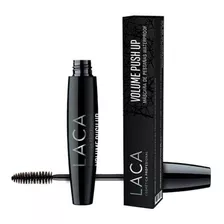 Máscara De Pestañas Laca Volume Push Up Waterproof 15ml Color Marrón