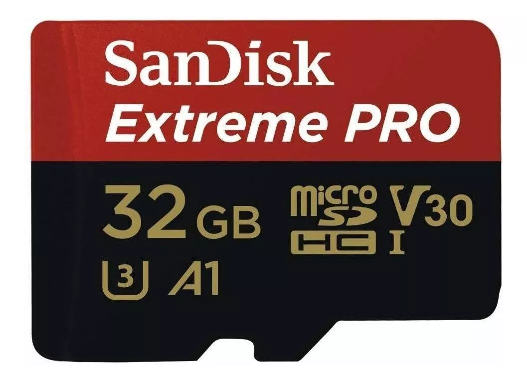 Cartão De Memória Sandisk Sdsqxcg-032g-gn6ma  Extreme Pro Com Adaptador Sd 32gb