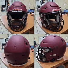 Casco Riddell Speed Flex Talla Large Recert 2023 Burgundy